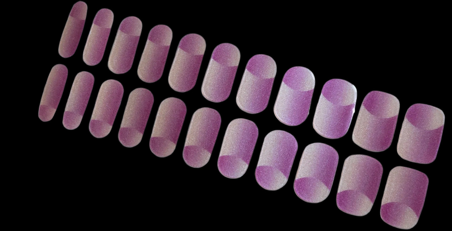 3D Caravan Pink Nail Stickers www.swipeongel.com