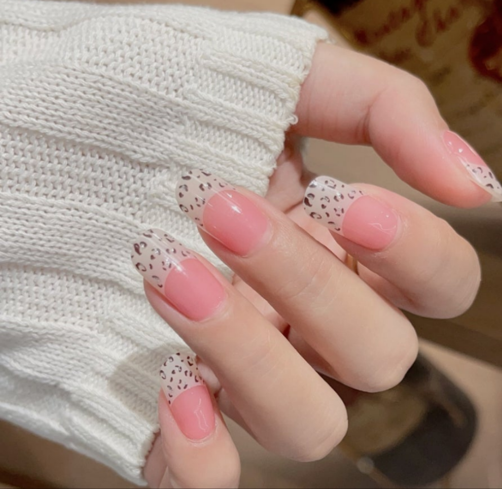 Leopard Chic: Pink and Fierce Nail Trends