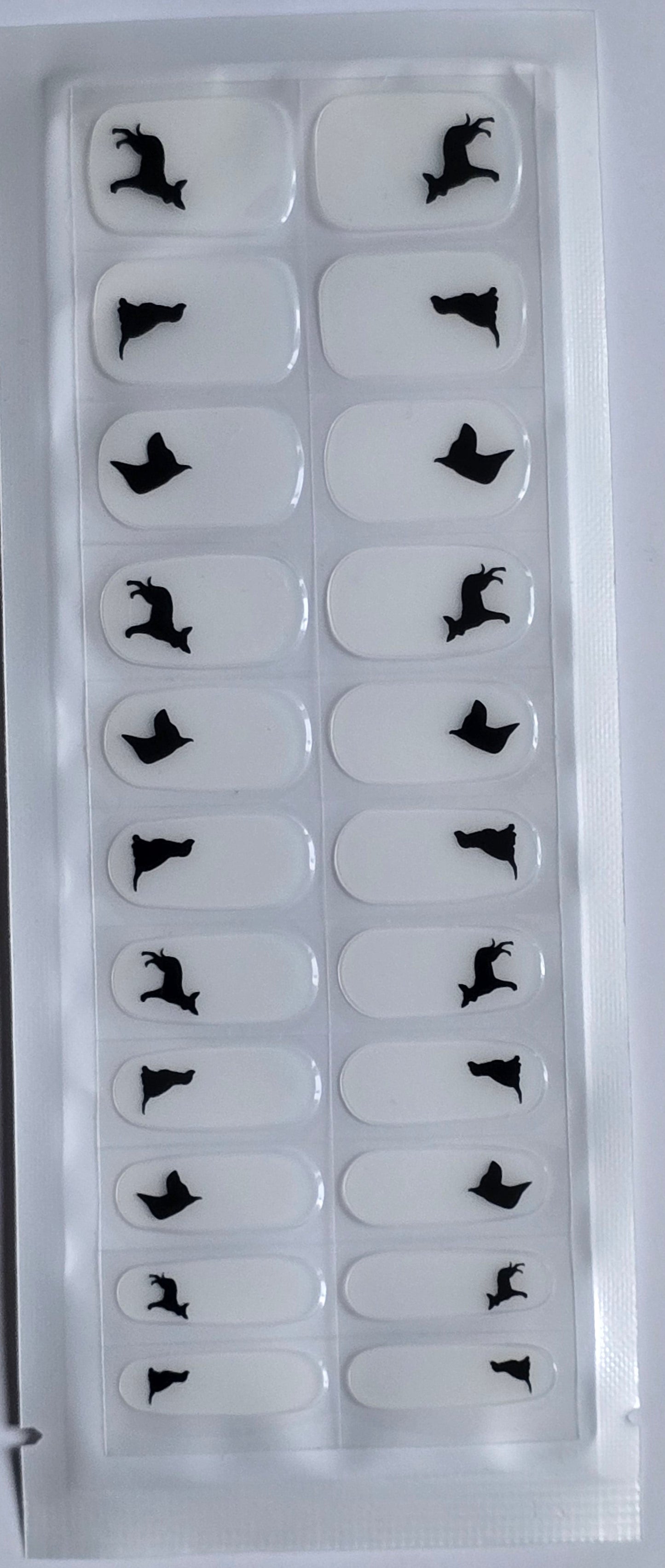 Vegan dog nail art www.swipeongel.com