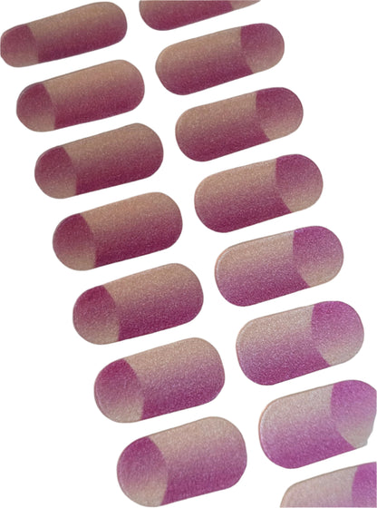 3D Caravan Pink Nail Stickers www.swipeongel.com