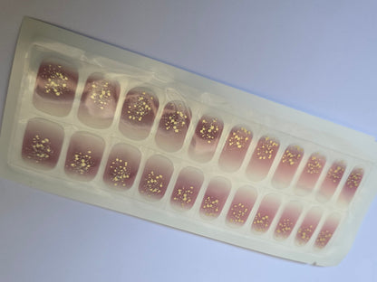 Chic Shiny Baby Pink Nail Stickers for a Fresh and Playful Look www.swipeongel.com