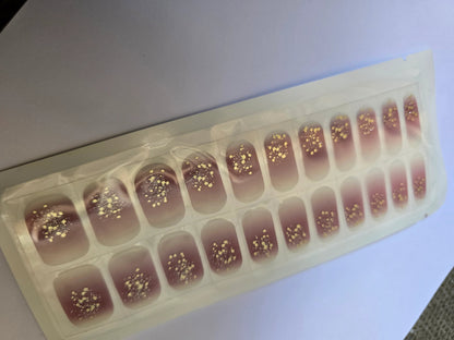 Chic Shiny Baby Pink Nail Stickers for a Fresh and Playful Look www.swipeongel.com