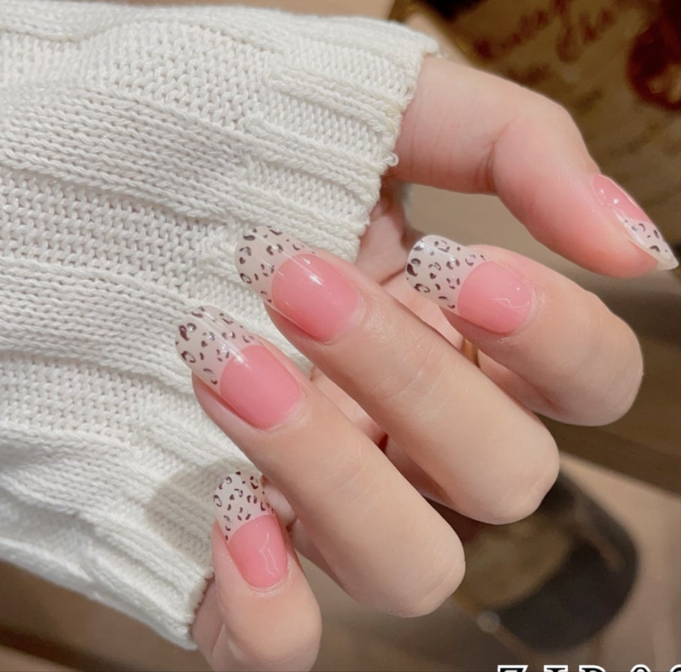 Leopard Chic: Pink and Fierce Nail Trends