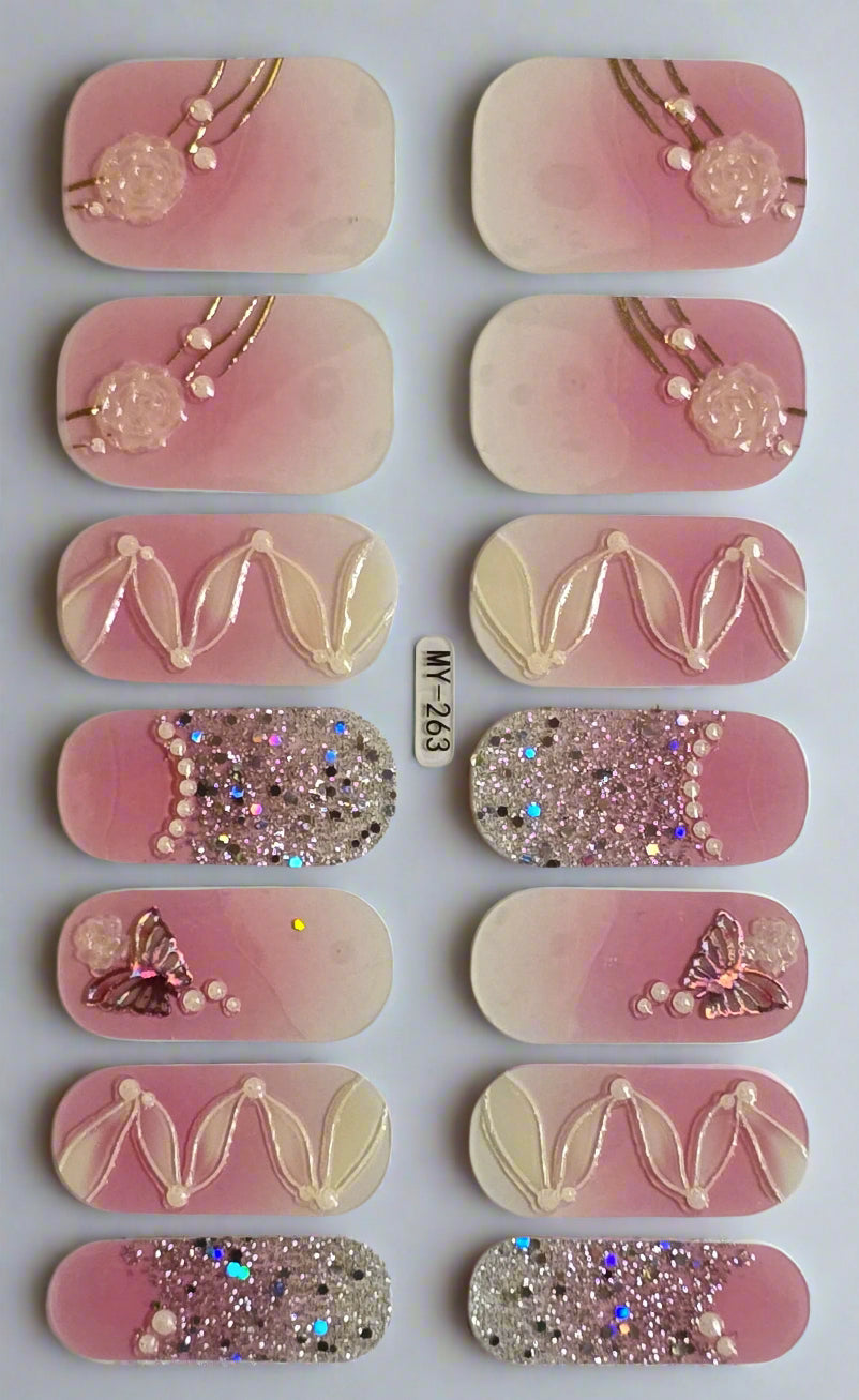 Luxury rose gold nails www.swipeongel.com
