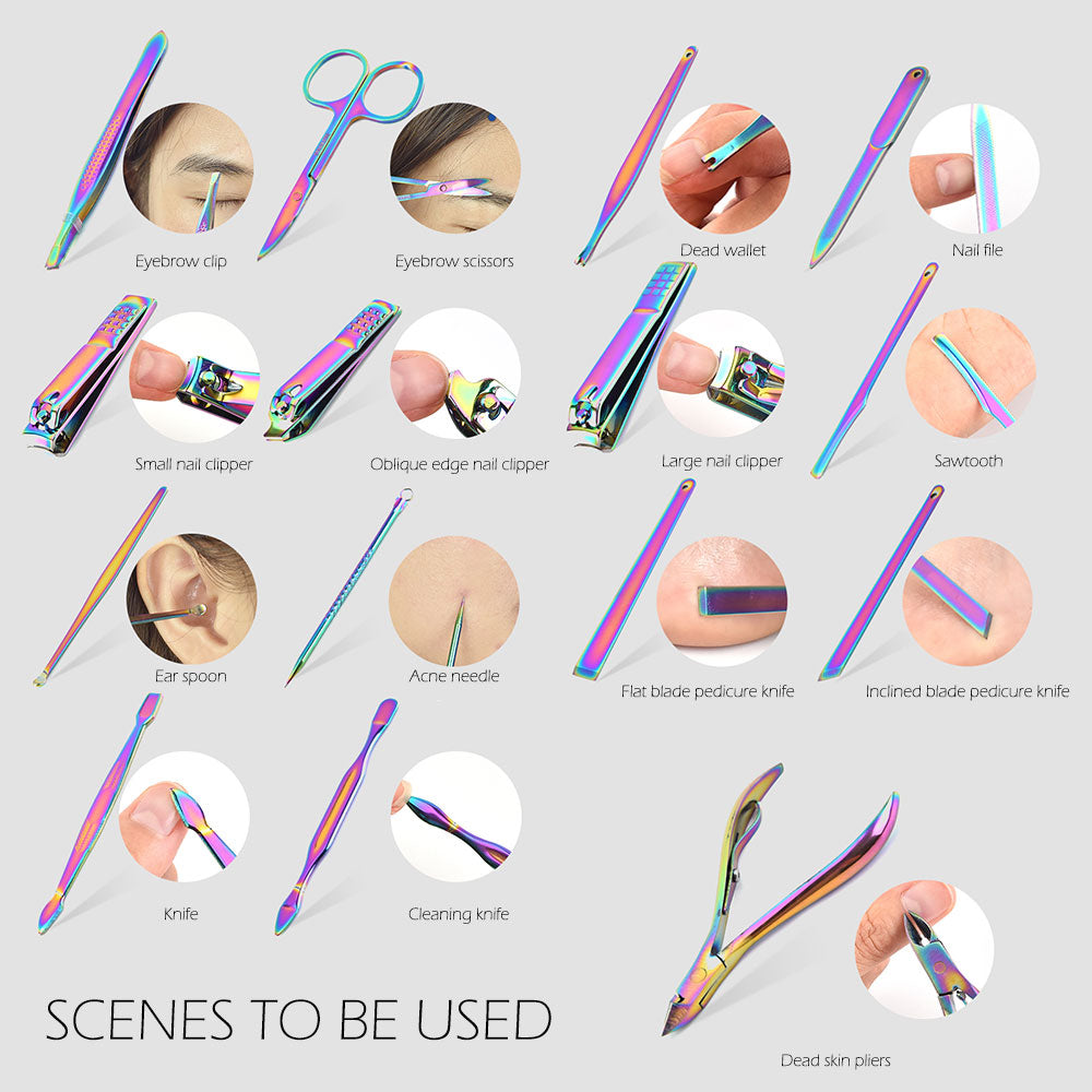 Manicure set Nail info cut www.swipeongel.com