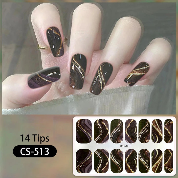 Marble Floral Nails https://swipeongel.com
