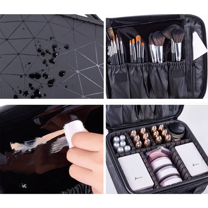 Extra Large Make Up Vanity Case/Storage Box Organizer Cosmetic Travel Beauty Bag