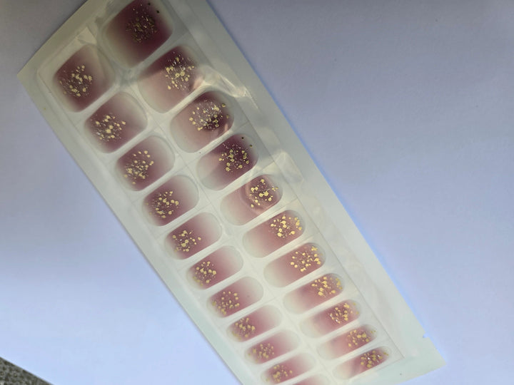 Chic Shiny Baby Pink Nail Stickers for a Fresh and Playful Look www.swipeongel.com