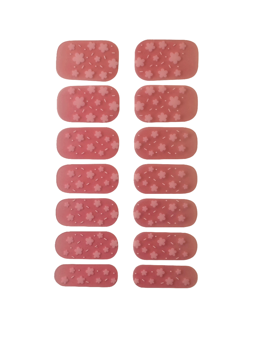 Create Your Own Floral Masterpiece with Cherry Blossom Nail Stickers.