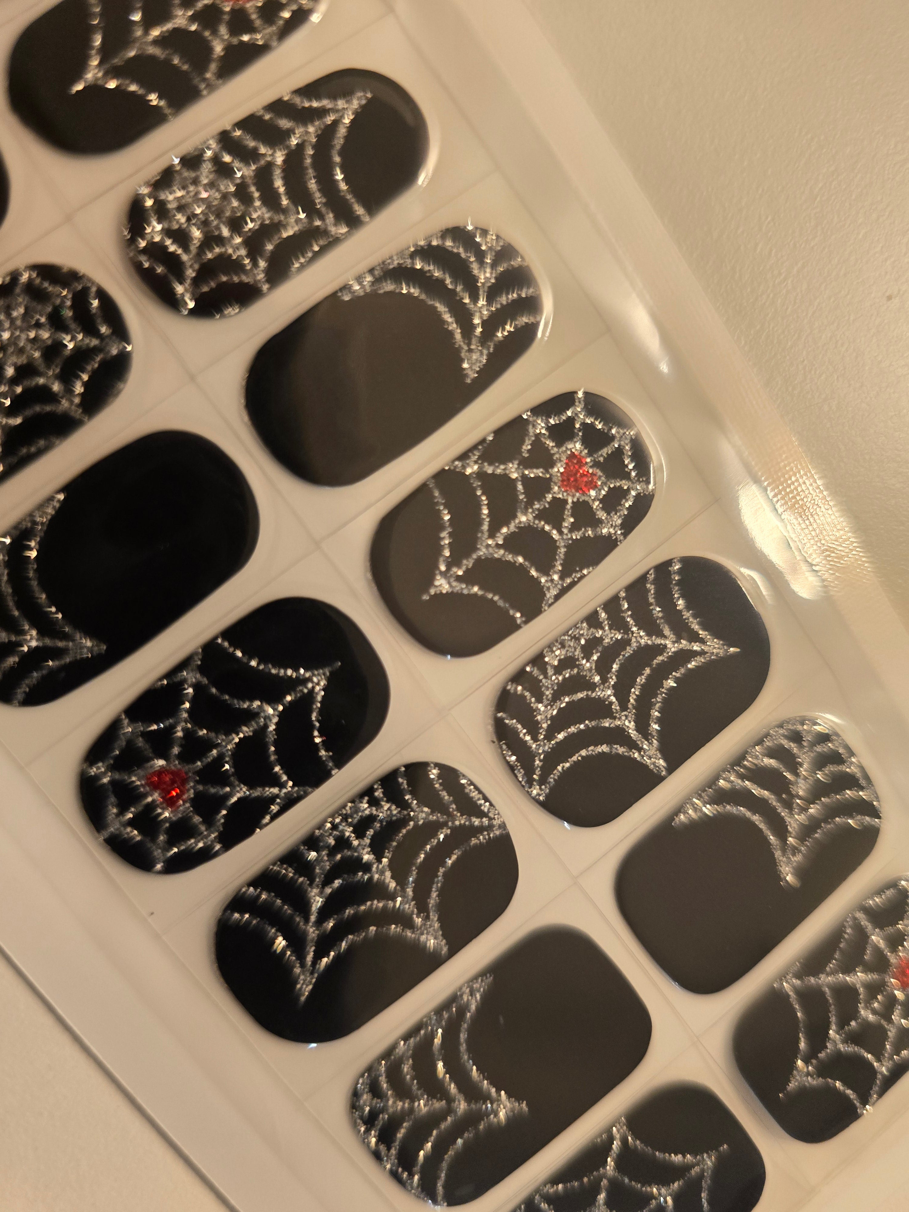 Spooky Halloween Nail Stickers – Perfect for a Festive, Themed Look