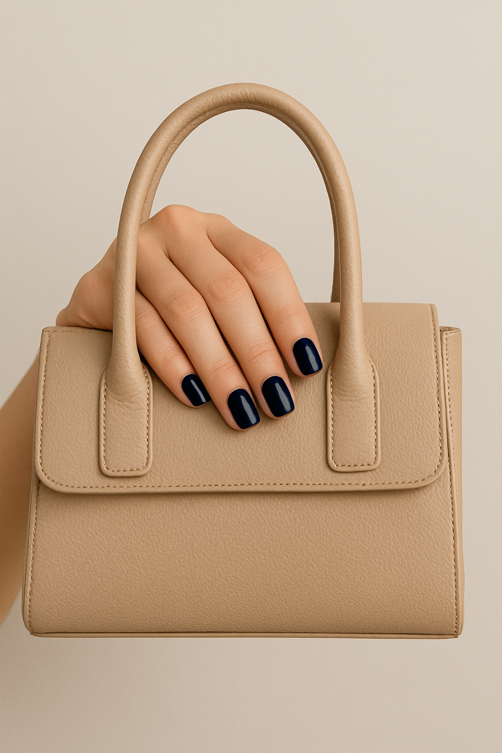 Elegant Dark Blue Nails: A Timeless Trend