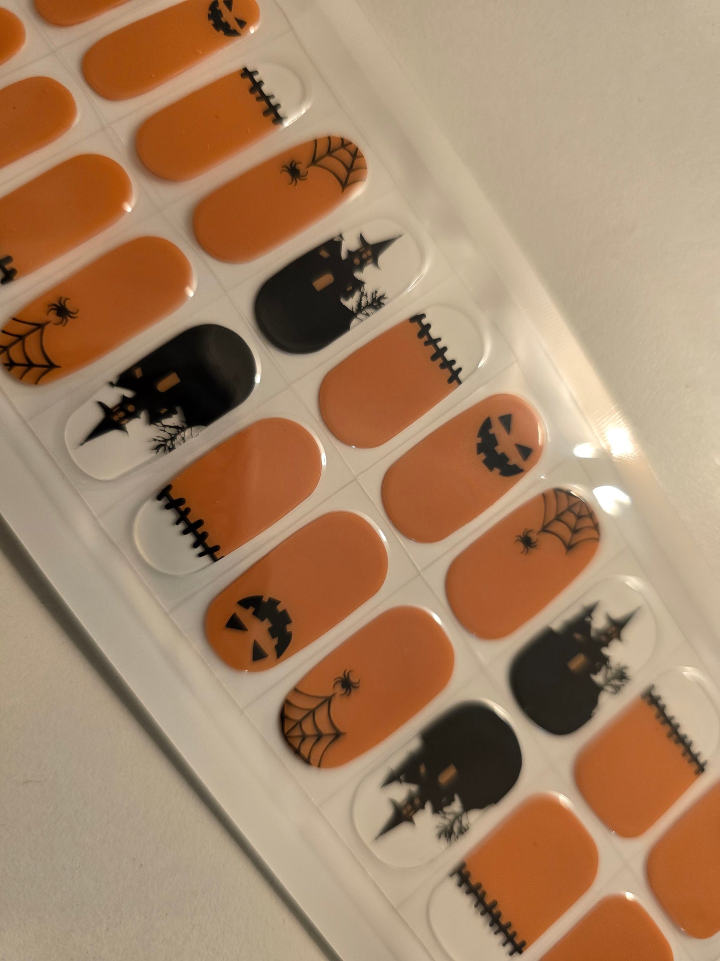 Spooky Halloween Nail Stickers Perfect for Completing Your Party Look