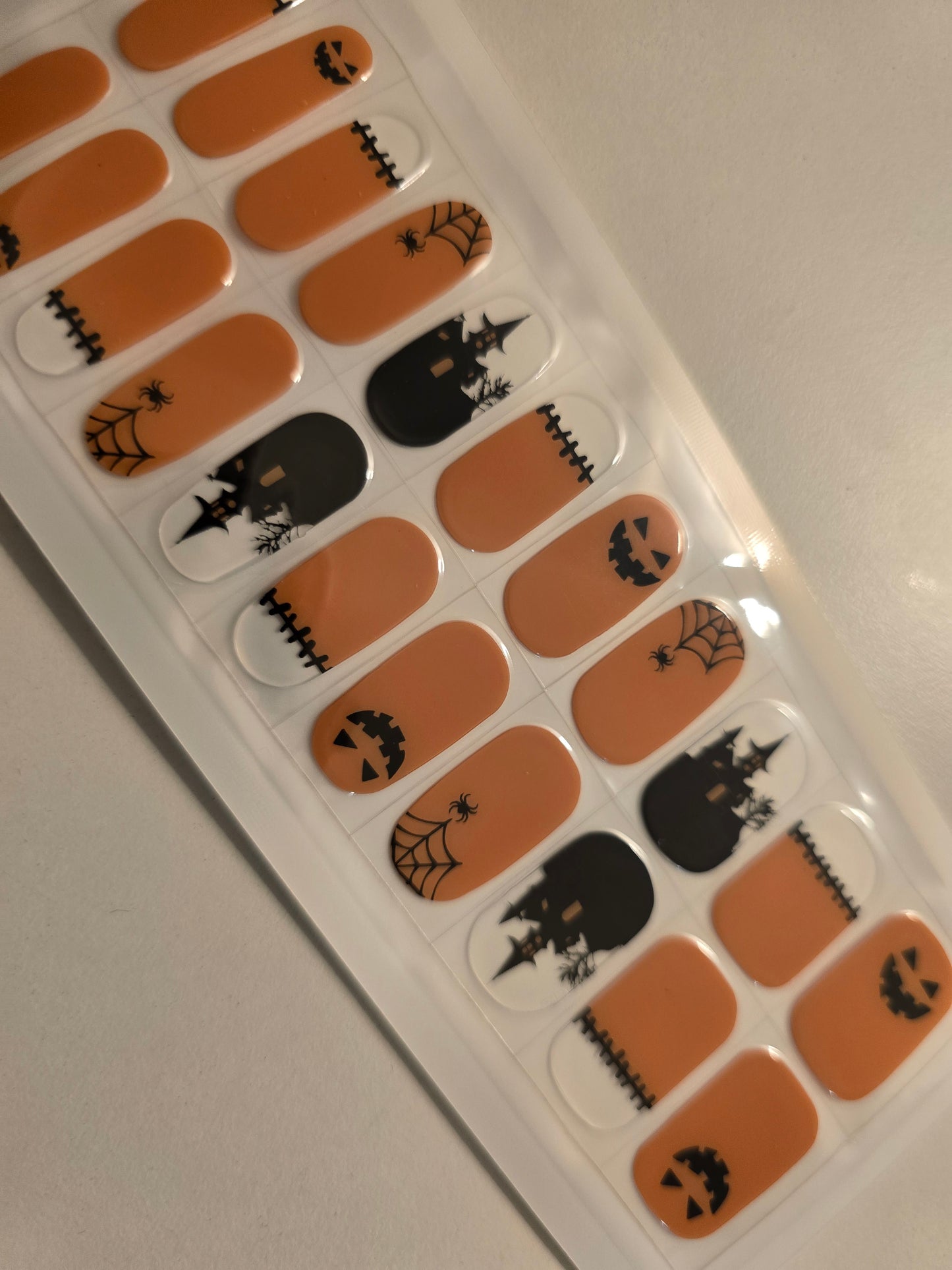 Spooky Halloween Nail Stickers Perfect for Completing Your Party Look