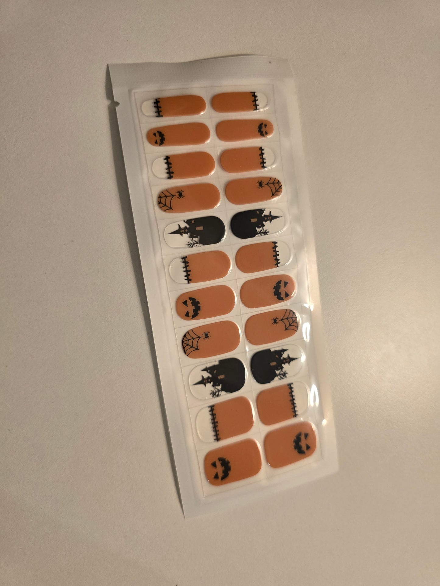 Spooky Halloween Nail Stickers Perfect for Completing Your Party Look