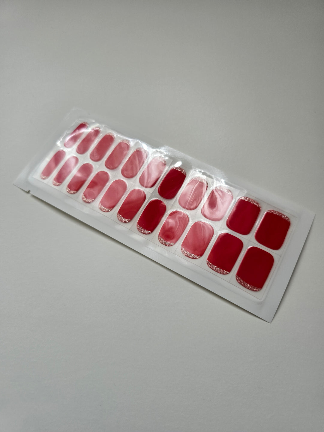 Spicy Red Nail Stickers – Bold, Vibrant Color for a Striking Look