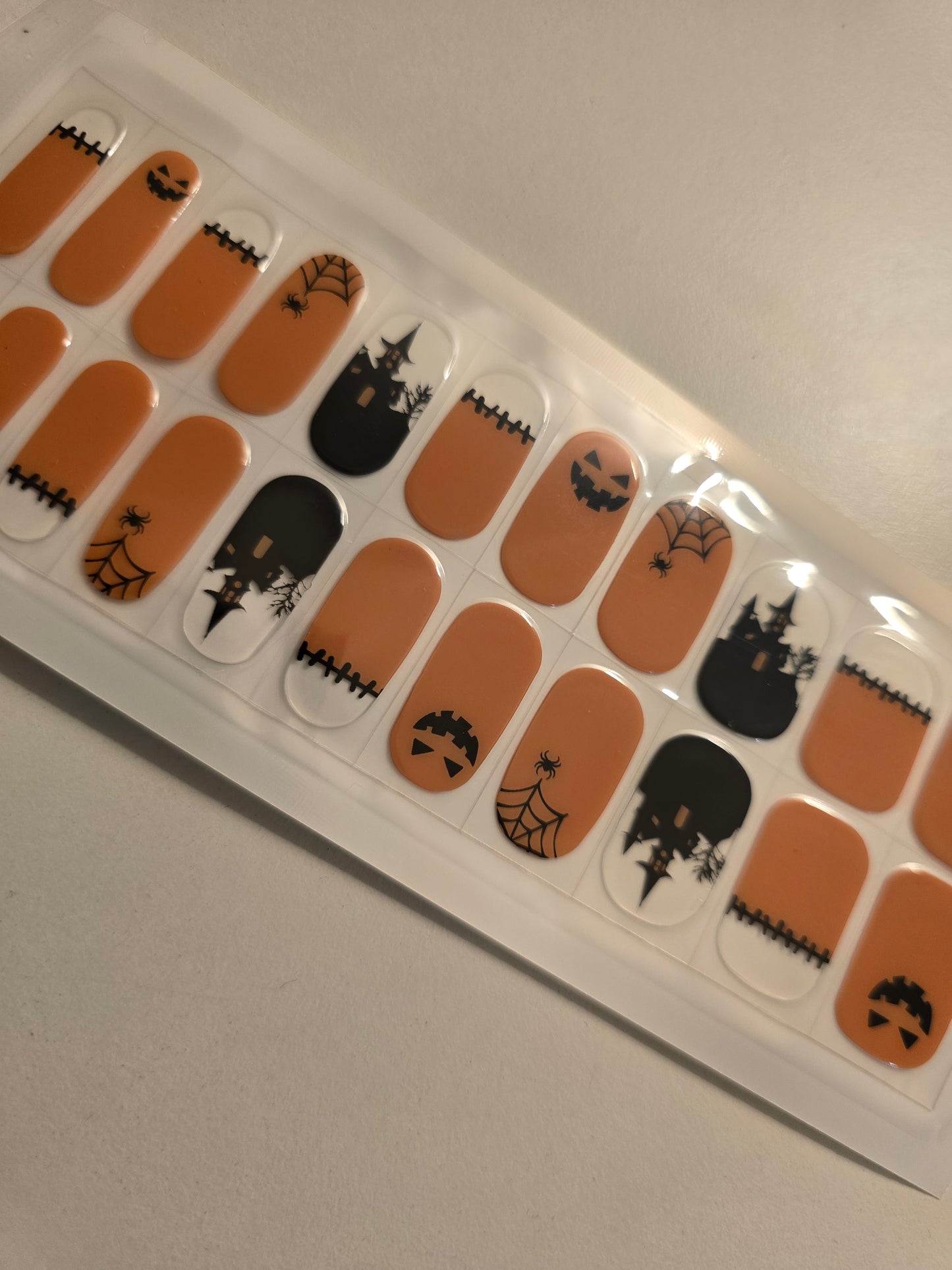 Spooky Halloween Nail Stickers Perfect for Completing Your Party Look